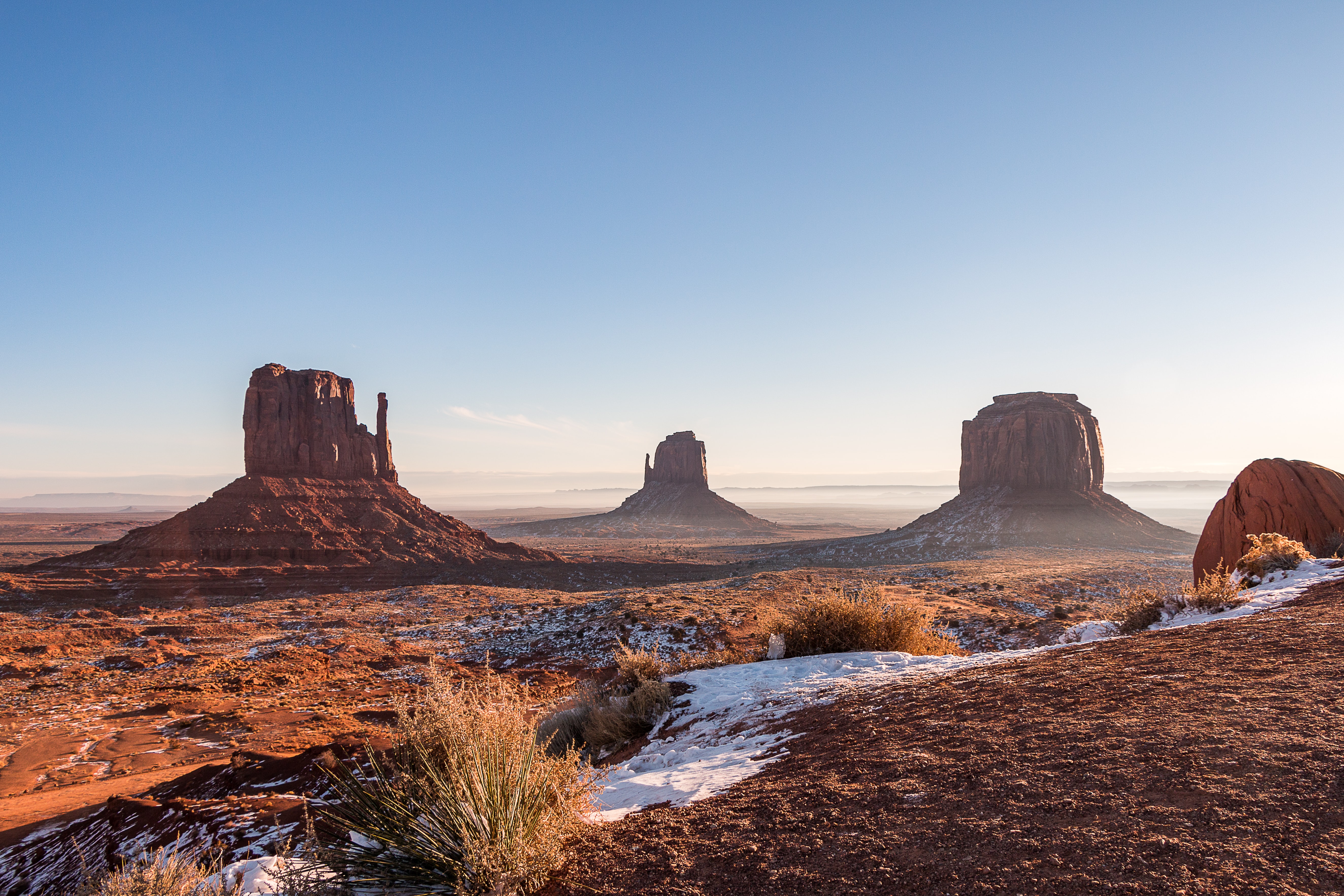 A sweeping landscape photo of the southwestern US